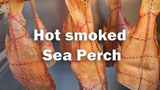 Hot smoked Sea Perch  - detailed recipe