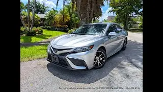 2024 Toyota Camry SE Silver Sport Sedan