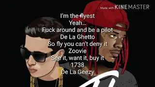 F.L.Y - De La Ghetto ft. Fetty Wap [Lyrics]