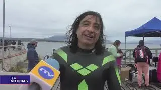 Este s&aacute;bado se realiz&oacute; el primer cruce masivo a nado del canal Se&ntilde;oret