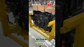 Install the air conditioning radiator on the workbench