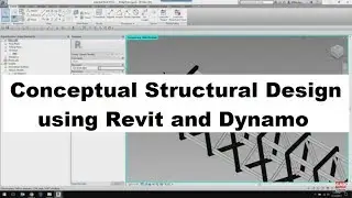 Conceptual Structural Design Using Revit Adaptive Components and Dynamo