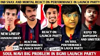Snax And Mortal On Launch Party Performance, Mavi Internet Issue In Launch Party, 8 Bit Thug