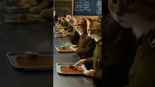 Sun AM Cat Giggles  Military Cats First Days of Boot Camp Pt 2