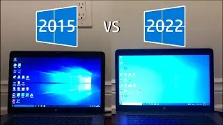 Windows 10 2015 и 2022 &mdash; Тест скорости