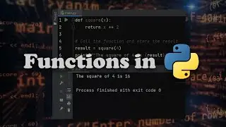Functions in Python Explained Shortly