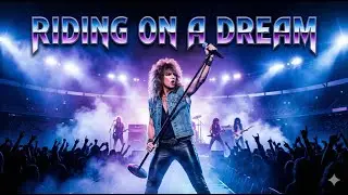 Riding on a Dream (Bon Jovi Style) - AI Original Anthem | 80s Arena Rock