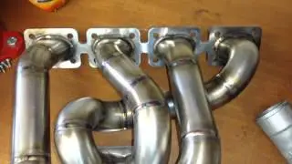Borg Warner EFR 7064 Twin scroll & custom manifold