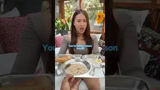 Eating prison food 24 hours👀 #couple #couplecomedy #girlfriend #boyfriend #challenge #foodie #fun