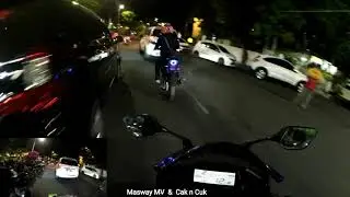 Night Ride Surabaya | Dual Vlog