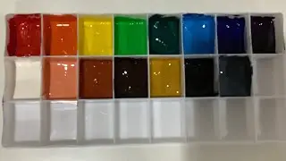 Unboxing my paint sets #art #painting #unboxing