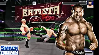 BATISTA VS ANDRADE || BATISTA REATURN || WWE GAMES || WWE 2K
