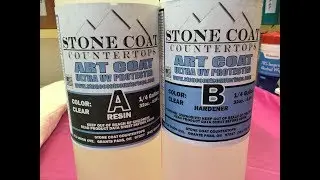 Introducing Stone Coat Art Coat Resin Unboxing & Application