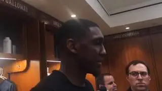 Pelicans G Langston Galloway on Anthony Davis fighting through injuries