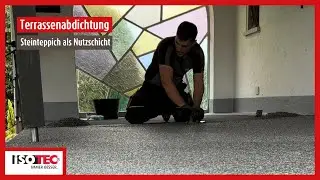 Terrassenabdichtung mit ISOTEC - Steinteppich f&uuml;r die Oberfl&auml;che | ISOTEC Nordwest Saterland