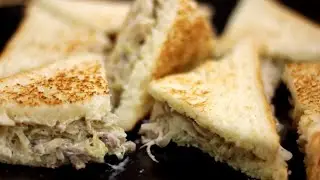 Creamy Chicken Salad Sandwich Recipe - A Great Tiffin for Kids