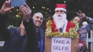 Sweg Santa in Sheffield - Happy Christmas from UK Swegways