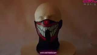 LED carnival mask sound sensitive - clown (www.cool-mania.com)