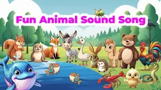 Animal Sounds Song 🎶 Fun Noises Game for Kids & Toddlers