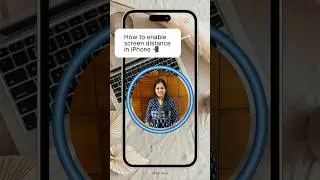 Reduce Eye Strain Settings in iPhone #shorts