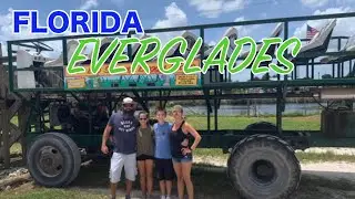 Swamp Buggy Tours Everglades [Bears, Gators & Frog Legs!] #Florida