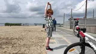 1e backflip op de grond