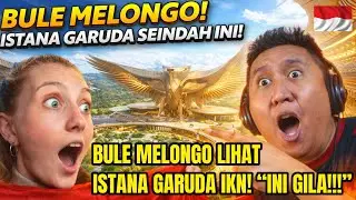 BULE KAGET! ISTANA GARUDA IKN BIKIN DIA SPEECHLESS 🤯🇲🇾REACTION🇮🇩