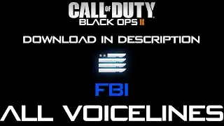 Call Of Duty: Black Ops 2 | All FBI Voicelines