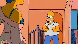 Homer is afraid of Marge!