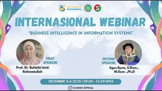 WEBINAR INTERNASIONAL SISTEM INFORMASI Artificial Intelligence in Bussines Intelligence
