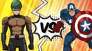 Mumen Rider VS Captain America: Jumpforce Mugen