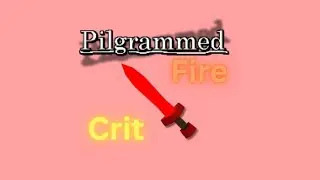 Pro Dagger build pilgrammed build crit fire build