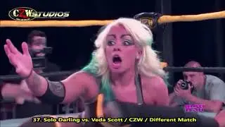 Solo Darling / Christina Darling - All Spears, Cloverleaf And Tornado Suplex - 2020 Moves