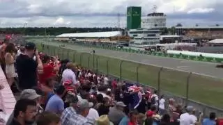 F1 2016 German GP:  Final Lap - Hockenheim / Sudtribune H