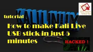(ENGLISH) HOW TO MAKE KALI LIVE USB STICK FOR PENTESTING (EASY WAY) PENTESTING IN 5 MINS