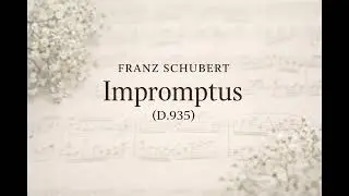Quiet Classical | Schubert Impromptus (D.935) – Calm Piano Music for Study & Focus (1.25 Hours)