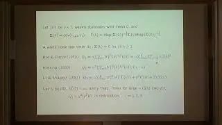STS | Prof. Qiwei Yao | Testing for High-dimensional White Noise