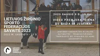 Dalios Katinaitės - Pranckevičienės Treniruotė ir  Pokalbis su Agne Uždavinyte