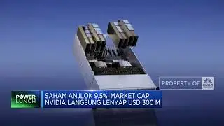 Saham Anjlok 9,5%, Market Cap Nvidia Langsung Lenyap USD 300 M