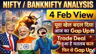 Nifty prediction for tomorrow | Tomorrow market prediction | Sensex tomorrow prediction 4 Feb