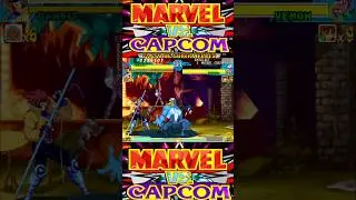 Marvel против Capcom Гамбит против Венома #геймплей #marvel #файтингигры
