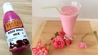 Смесь Bakers Rose Milk Mix 20 мл | Рецепт быстрого приготовления розового молока | Rosemilk