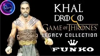 Khal Drogo Game of Thrones Legacy Funko revis&atilde;o em portugu&ecirc;s.