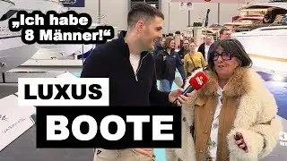 Wie viel kostet dein Boot? Umfrage bei Million&auml;ren auf der Luxus-Messe!