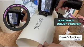Handheld Printer - Inkjet Part Marking Machine