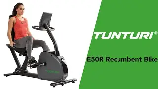 Tunturi Performance E50R Comfort Bike - Recumbent Bike [EN]
