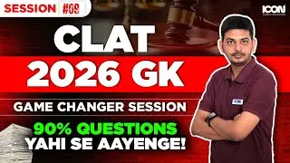 CLAT 2026 GK Session #09 | Ladakh Protest Explained Part 1 | Important CLAT GK Topics