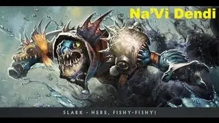 NaVi Dendi plays Slark Dota 2 Pub
