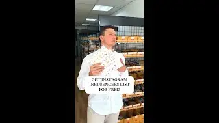 FREE🎁 INSTAGRAM INFLUENCERS LIST!