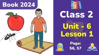 Class 2 English | Unit 6 | Lesson 1 | Say the initial sound 1